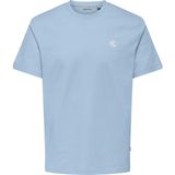 Jack & Jones Only & Sons Onsmaxım Pamuklu Regular Fit Erkek T-Shirt - Mavi - XL