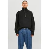 Jack & Jones Originals Jorollie Yün Karışımlı Relaxed Fit Dik Yaka Kazak Erkek Kazak 12241817 - Siyah