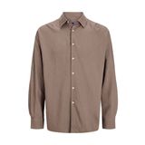 Jack & Jones Originals Jorparos Pamuklu Oversize Uzun Kollu Erkek Gömlek 12271106 GÜL KURUSU