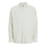 Jack & Jones Originals Jorparos Pamuklu Oversize Uzun Kollu Erkek Gömlek 12271106 KREM