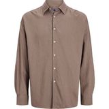 Jack & Jones Originals Jorparos Pamuklu Oversize Uzun Kollu Gömlek Erkek Gömlek 12271106 - Gül Kurusu