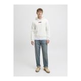 Jack & Jones Pan Erkek Hoodie – Kapüşonlu Sweatshirt – Rahat Fit Uzun Kollu