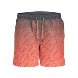 JACK & JONES Pembe Erkek Çocuk Deniz Şortu JPSTFIJI JJSWIM GRADIENT LY JNR, 12 yaş