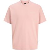 Jack & Jones Pembe Erkek Fit T-Shirt 12292397 Jprblaowen Ss Brandıng Tee - XL