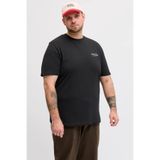 Jack & Jones Plus Büyük Beden Pamuklu Regular Fit Bisiklet Yaka T Shirt Erkek T SHİRT 12289683