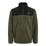 Jack & Jones Polar Sweatshirt, Koyu Yeşil, Erkek, L