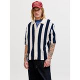 Jack & Jones Polo Yaka Kazak, M, 5003338911, Mavi, Erkek