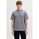 Jack & Jones Premium Jprblualves Pamuklu Regular Fit Bisiklet Yaka T Shirt Erkek T Shirt 12276801 - Lacivert