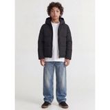 Jack & Jones Puffer Mont, 10 Yaş, Siyah - 14 Yaş