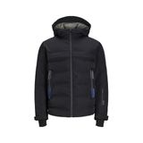 Jack & Jones Puffer Mont, M, 12225287, Siyah, Erkek