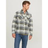 Jack & Jones Rahat Kesim Koyu Gri-Melanj Erkek Gömlek 12241533