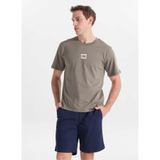 Jack & Jones Regular Fit Logo Baskılı T-Shirt, L, 5003350735, Yeşil, Erkek