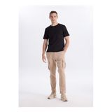 Jack & Jones Regular Fit Logo Baskılı T-Shirt, M, 5003350732, Siyah, Erkek