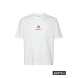 Jack & Jones Regular Fit Logo Baskılı T-Shirt, XL, 5003350724, Ekru, Erkek