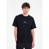 Jack & Jones Regular Fit T-Shirt JORFOCUS TEE SS CREW, M, 5003350728, Siyah, Erkek
