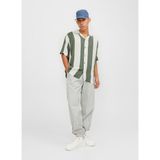 Jack & Jones Relaxed Haki Erkek Gömlek Jcojeff Aop Resort Shırt Ss Relax L - 2XL