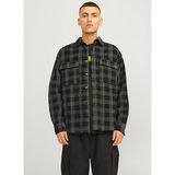 Jack & Jones Relaxed Kahve Erkek Gömlek 12261112_Jcotheo Corduroy Check Ove - XL