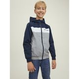 Jack & Jones Renkli Kapüsonlu Çocuk Ceket-12200453 - Lacivert - 176 cm