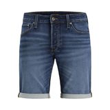 Jack & Jones Rick 132 Denim Sort, S, 12269605, Blue Denim, Erkek