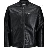 Jack & Jones Rocky Erkek Siyah Ceket 12172908 B - 3XL
