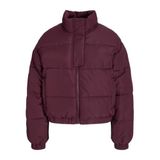 JACK & JONES Şişme Mont, M, 12278857, Cabernet, Kadın