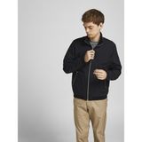 Jack & Jones Siyah Dik Yaka Bomber Ceket Polyester Hafif ve Dayanıklı Tasarım -12204277