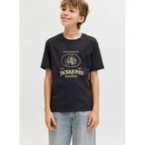 Jack & Jones Siyah Erkek Çocuk Baskılı T-Shirt 12298349 - 10 Yaş