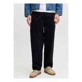 Jack & Jones Siyah Erkek Geniş Fit Chino Pantolon 12292206 JPSTEVAN JETT CHINO LN