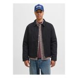 Jack & Jones Siyah Erkek Mont 12278797_JJEDOVER Worker Jacket Noo
