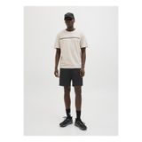 Jack & Jones Siyah Erkek Normal Bel Normal Kalıp Sweat Şort 12273304_JPSTGORDON FUSION SWEAT SH