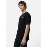 Jack & Jones Siyah Erkek Regular Fit Logo Baskılı T-Shirt 12306235 Jorclub Tee Ss Crew TRSS26