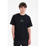 Jack & Jones Siyah Erkek Regular Fit T-Shirt 12307700 Jorfocus Tee Ss Crew BSS26 - XL