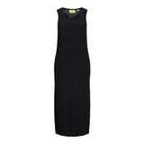 JACK & JONES Siyah Kadın Uzun Elbise JXZURI LONG DRESS KNIT