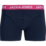 Jack & Jones Siyah - Pembe Erkek Boxer 12248064_JACNORMAN Contrast Trunk S