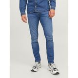 Jack & Jones Slim Fit Dar Paça Erkek Mavi Kot Pantolon %76 Pamuk 12243592 Esnek Rahatlık - 36 / 34