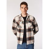 Jack & Jones Slim Fit Ekru Erkek Gömlek 12261170_Jjdarren Flannel Overshırt - XL