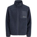 Jack & Jones Soho Teddy Erkek Gri Polar Ceket (12299491-TLC) - XL