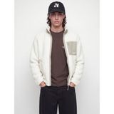 Jack & Jones Soho Teddy Erkek Krem Polar Ceket (12299491-ATHR)