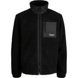 Jack & Jones Soho Teddy Erkek Siyah Polar Ceket (12299491-B) - 2XL