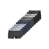 Jack Jones Solıd 12 Li Paket Erkek Boxer 12189935