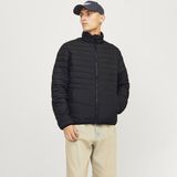Jack & Jones State Packable Puffer Colar Erkek Siyah Dik Yaka Mont