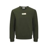 JACK & JONES Sweatshirt, XXL, 1227861701, Haki, erkek