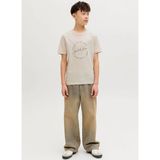 Jack & Jones Taş Erkek Çocuk Baskılı T-Shirt 12289115 - 8 Yaş