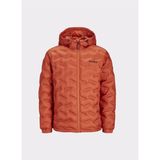 Jack & Jones Turuncu Erkek Mont 12250429_JCOWIN Quılted Jacket Smu - XL