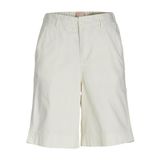 JACK & JONES Vanilya Rengi Kadın Şort JXHANNAH RLX LONG HW SHORTS PNT