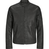 Jack Jones Warner Washed Pu Suni Deri Erkek Ceket 12273244