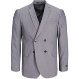 Jack & Jones Yazlık Slim Fit Açık Gri-Melanj Erkek Ceket 12215745 - 48