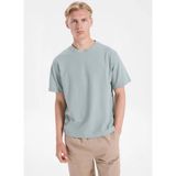 Jack & Jones Yeşil Erkek Regular Fit Logo Baskılı T-Shirt 12273217 Jcotarmac Fabrıc Tee Crew - XL