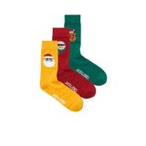 Jack & Jones Yılbaşı Cool Xmas 3lü Paket Erkek Çorap -12246163