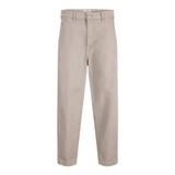 Jack & Jones Yüksek Bel Geniş Fit Chino Pantolon, 30-32/32, 5003339103, Gri, Erkek